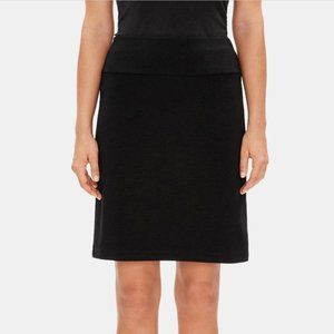 Eileen Fisher Black Pencil Skirt Knee-Length Work